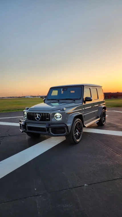 Mercedes-Benz G-Class at sunset